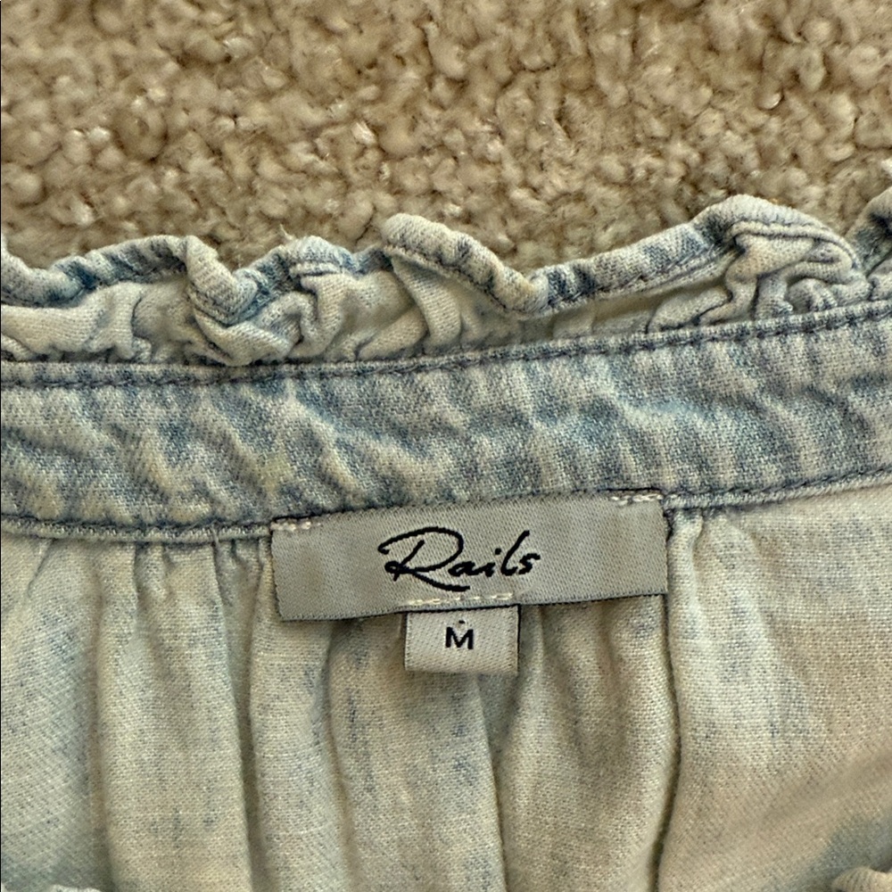 Women’s Rails Blue Button-Up Shirt - Picture 2 of 4